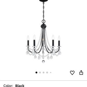 Giiland Farmhouse Chandelier with Crystal Accents